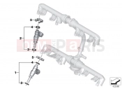 Injection valves, start valves - BMW Motorrad S 1000 RR 12 (0524,0534) 2012