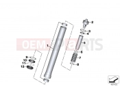 Stanchion - BMW Motorrad S 1000 RR 12 (0524,0534) 2012