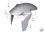Wheel cover, front - BMW Motorrad S 1000 RR 12 (0524,0534) 2012
