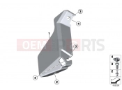 Covering inner - BMW Motorrad S 1000 RR 12 (0524,0534) 2012