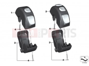 Combination switch, handlebar, right - BMW Motorrad S 1000 RR 12 (0524,0534) 2012