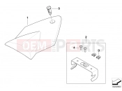 Stool cover - BMW Motorrad S 1000 RR 12 (0524,0534) 2012