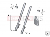BMW Motorrad BMW 2012 C-Models C 600 Sport (0131, 0132) Telescope-fork