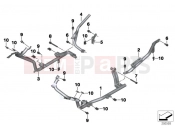 BMW Motorrad BMW 2012 C-Models C 600 Sport (0131, 0132) Bracket for running board