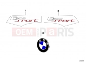 BMW Motorrad BMW 2012 C-Models C 600 Sport (0131, 0132) Stick-on label