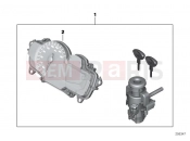 BMW Motorrad BMW 2012 C-Models C 600 Sport (0131, 0132) Master key locking