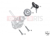 BMW Motorrad BMW 2012 C-Models C 600 Sport (0131, 0132) Ignition key by VIN