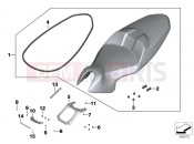 BMW Motorrad BMW 2012 C-Models C 600 Sport (0131, 0132) Bench seat