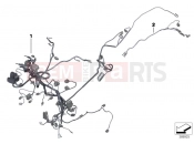 BMW Motorrad BMW 2012 C-Models C 600 Sport (0131, 0132) Main wiring harness
