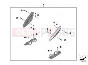 BMW Motorrad BMW 2012 C-Models C 600 Sport (0131, 0132) Impact protrectors
