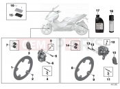 BMW Motorrad BMW 2012 C-Models C 650 GT (0133, 0134) Brake service