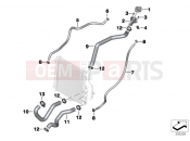 BMW Motorrad BMW 2012 C-Models C 650 GT (0133, 0134) Coolant lines