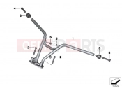 BMW Motorrad BMW 2012 C-Models C 650 GT (0133, 0134) Handlebar