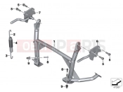 BMW Motorrad BMW 2012 C-Models C 650 GT (0133, 0134) Center stand