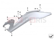 BMW Motorrad BMW 2012 C-Models C 650 GT (0133, 0134) Fairing side section