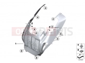 BMW Motorrad BMW 2012 C-Models C 650 GT (0133, 0134) Grill trim, plastic