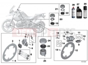 BMW Motorrad BMW 2004 R-Models K2x HP2 Enduro (0369,0389) Brake service