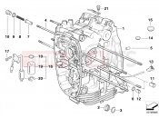 BMW Motorrad BMW 2004 R-Models K2x HP2 Enduro (0369,0389) Engine housing
