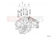 BMW Motorrad BMW 2004 R-Models K2x HP2 Enduro (0369,0389) mounting point crankcase right
