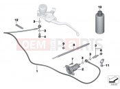 BMW Motorrad BMW 2004 R-Models K2x HP2 Enduro (0369,0389) Clutch control