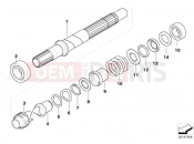 BMW Motorrad BMW 2004 R-Models K2x HP2 Enduro (0369,0389) Drive Shaft
