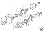 BMW Motorrad BMW 2004 R-Models K2x HP2 Enduro (0369,0389) Output shaft