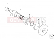 BMW Motorrad BMW 2004 R-Models K2x HP2 Enduro (0369,0389) Selector shaft