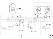 BMW Motorrad BMW 2004 R-Models K2x HP2 Enduro (0369,0389) Clutch control assembly