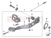 BMW Motorrad BMW 2004 R-Models K2x HP2 Enduro (0369,0389) Brake pedal