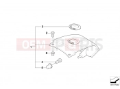 BMW Motorrad BMW 2004 R-Models K2x HP2 Enduro (0369,0389) Rear light