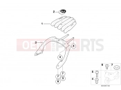Luggage grid - BMW Motorrad F 650 CS 04 (0177,0187) 2004