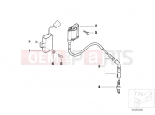 BMW Motorrad BMW 1993 F-Models F 650 94 (0161) Ignition system