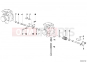 BMW Motorrad BMW 1993 F-Models F 650 94 (0161) Carburetor-throttle