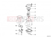 BMW Motorrad BMW 1993 F-Models F 650 94 (0161) Carburetor cap/piston/float