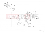 BMW Motorrad BMW 1993 F-Models F 650 94 (0161) Handbrake lever