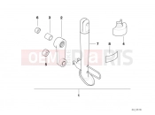 BMW Motorrad BMW 1993 F-Models F 650 94 (0161) Modification kit f lower chassis