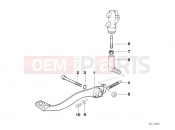 BMW Motorrad BMW 1993 F-Models F 650 94 (0161) Brake pedal