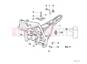 BMW Motorrad BMW 1993 F-Models F 650 94 (0161) Frame