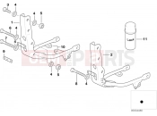 BMW Motorrad BMW 1993 F-Models F 650 94 (0161) Frame lower part