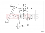 BMW Motorrad BMW 1993 F-Models F 650 94 (0161) Center stand