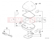 BMW Motorrad BMW 1993 F-Models F 650 94 (0161) Top Case