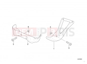 BMW Motorrad BMW 1993 F-Models F 650 94 (0161) Radiator trim