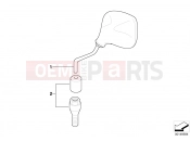BMW Motorrad BMW 1993 F-Models F 650 94 (0161) Mirror
