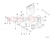 BMW Motorrad BMW 1993 F-Models F 650 94 (0161) Battery