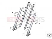 Fork slider - BMW Motorrad R 1200 GS (0A01, 0A11) 2015