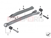 Paralever brace - BMW Motorrad R 1200 GS (0A01, 0A11) 2015