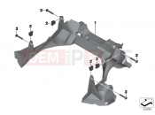 Fork protection cover - BMW Motorrad R 1200 GS (0A01, 0A11) 2015