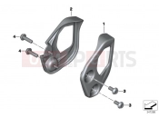 Heel deflector - BMW Motorrad R 1200 GS (0A01, 0A11) 2015