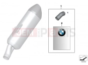 Muffler insert - BMW Motorrad R 1200 GS (0A01, 0A11) 2015