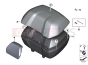 Top Case 49l - BMW Motorrad R 1200 GS (0A01, 0A11) 2015